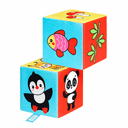 Игрушка кубики «Мякиши» (Кто что ест)