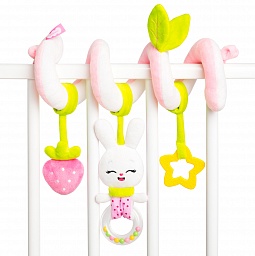 Bunny Hanging Spiral Toy 