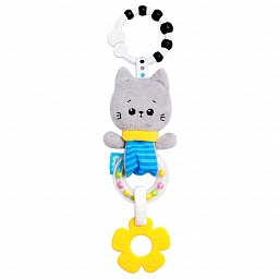 Cake Kitten Hanging Rattle Toy