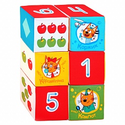 Кубики "Три Кота" (Математика)